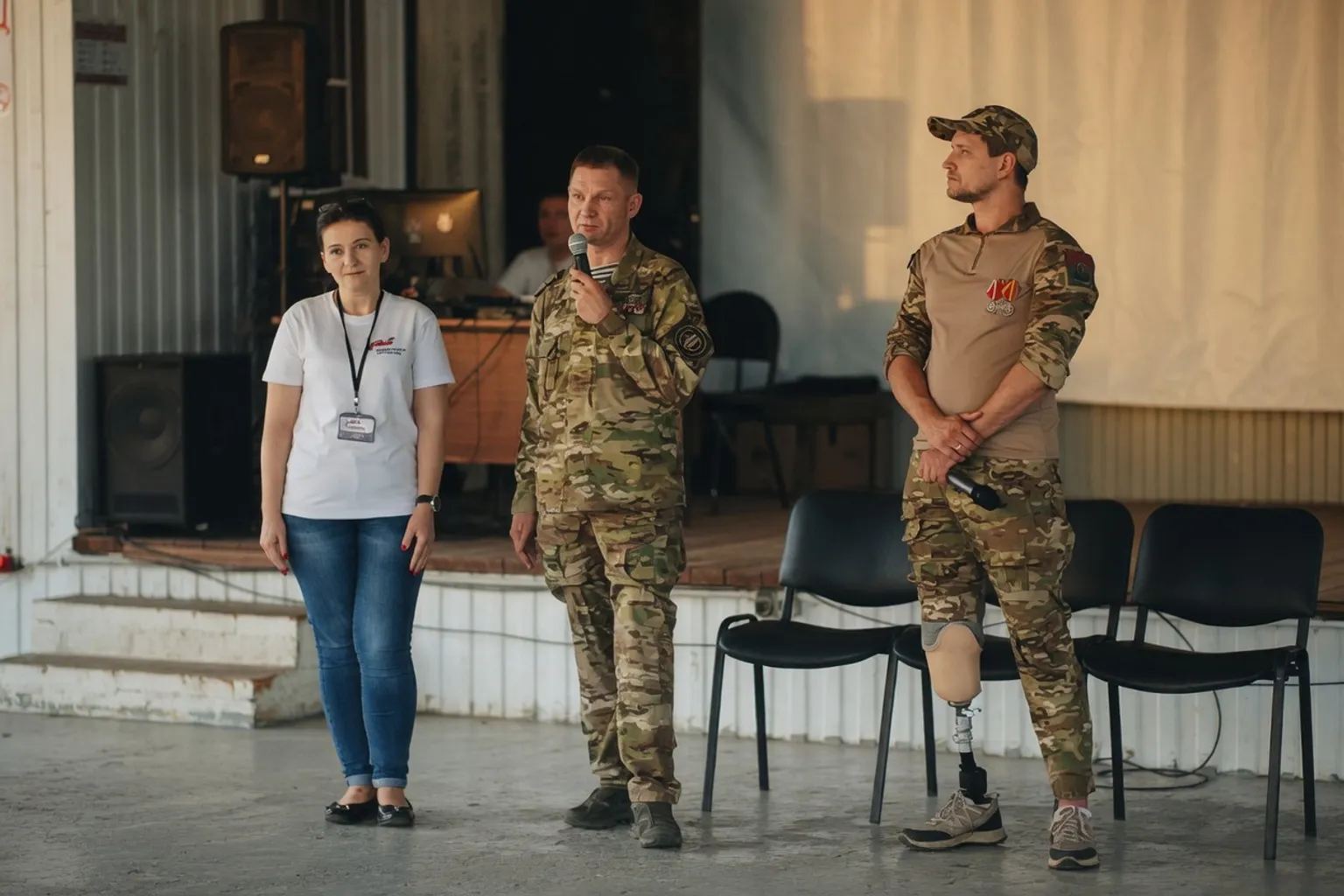 Патриотические встречи в Курской области: как ветераны СВО передают опыт молодежи