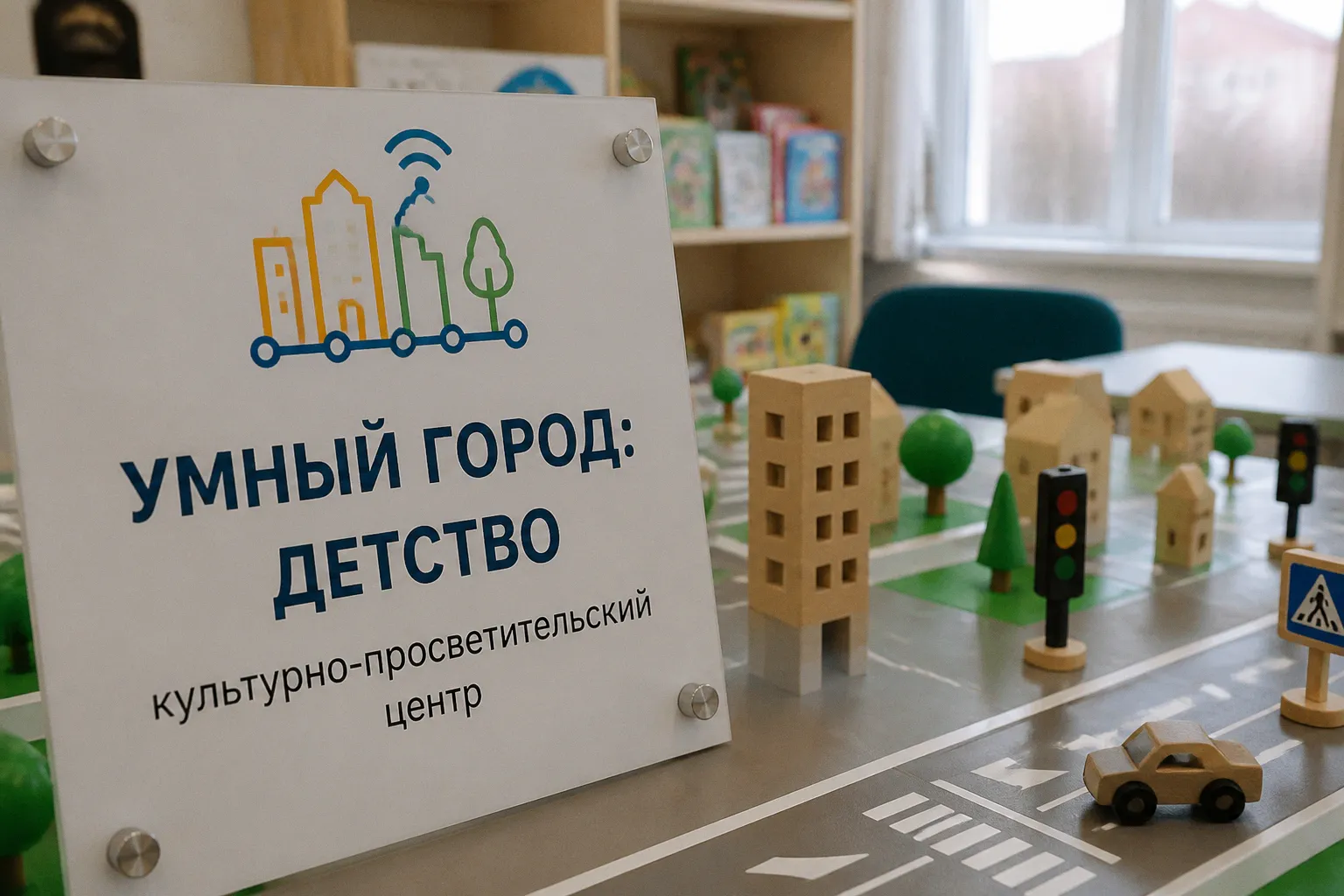 В белгородской библиотеке Лиханова запустили центр «Умный город: детство»